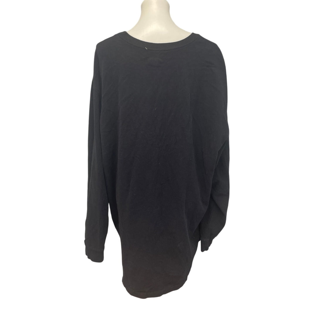 The Foundry Mens 2XLT 100% Cotton Long Sleeve Crew Neck Henley Shirt