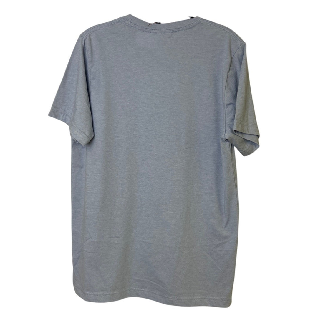 New Hand Printed Womens Large Bluey Bingo Easter Egg Short Sleeve Tee Shirt