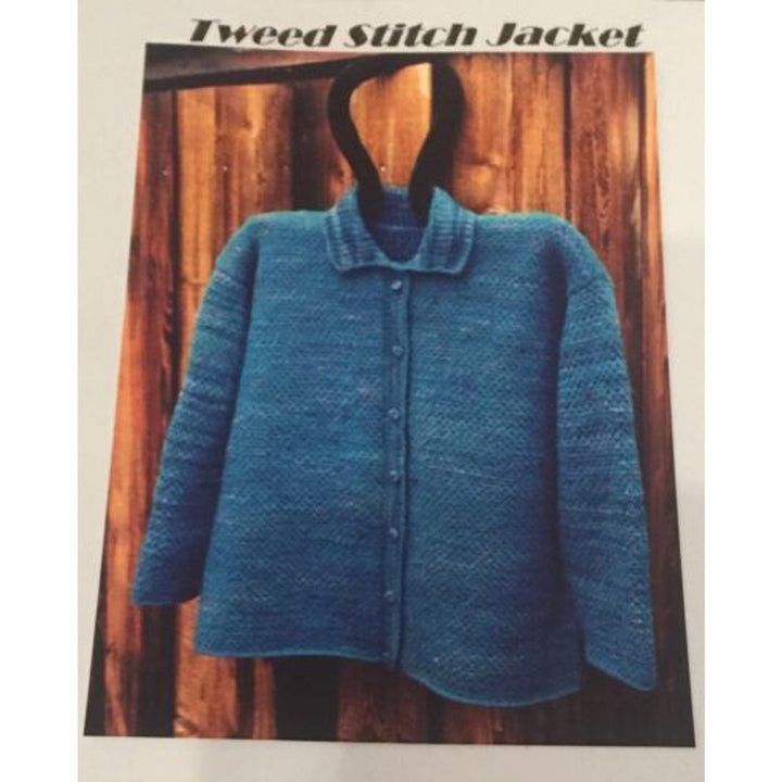 New Sarah James WJ205 Slip Stitch Jacket Cardigan Knitting Pattern