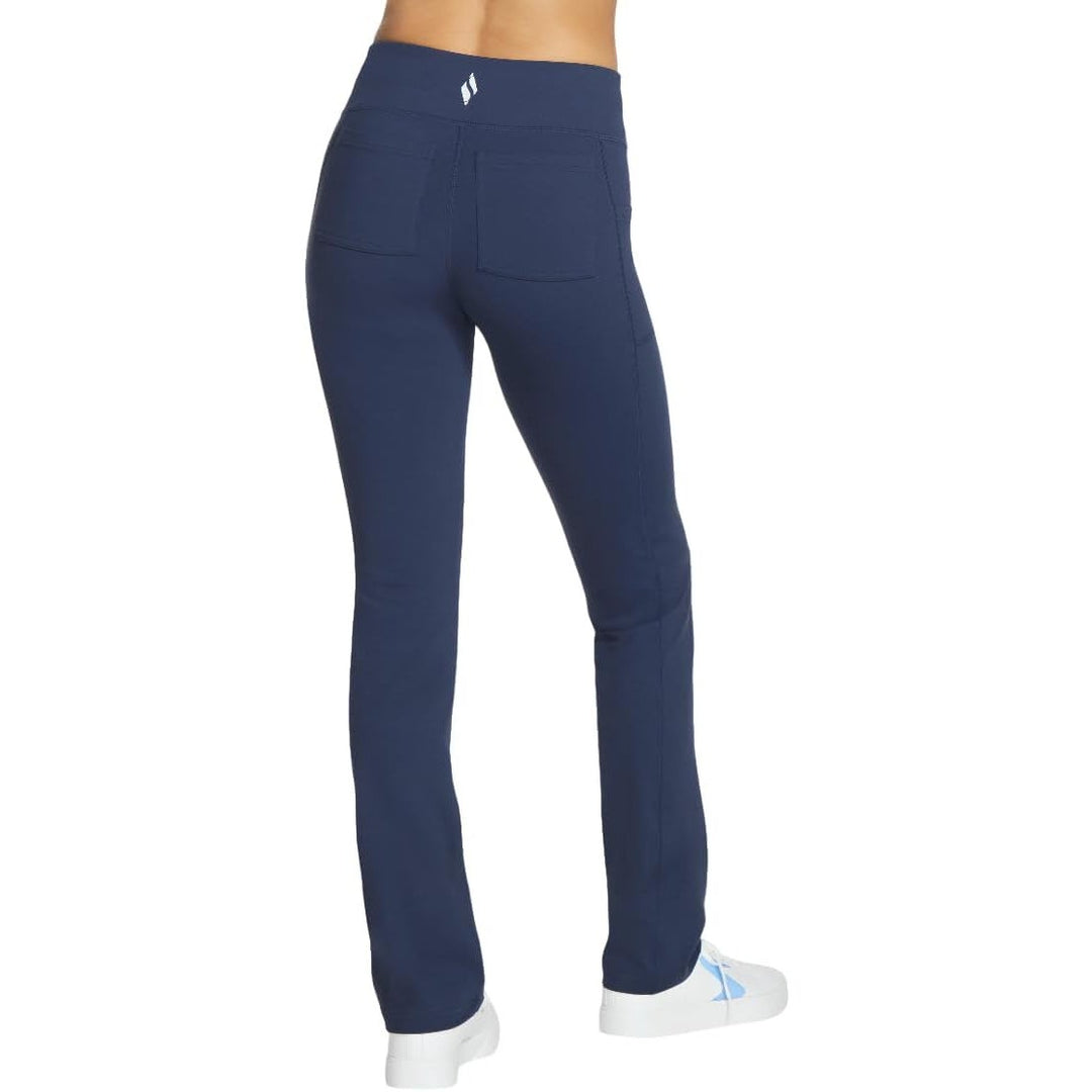 Skechers Womens 2XL Navy Blue Multi Pocket Athletic Activewear Leggings