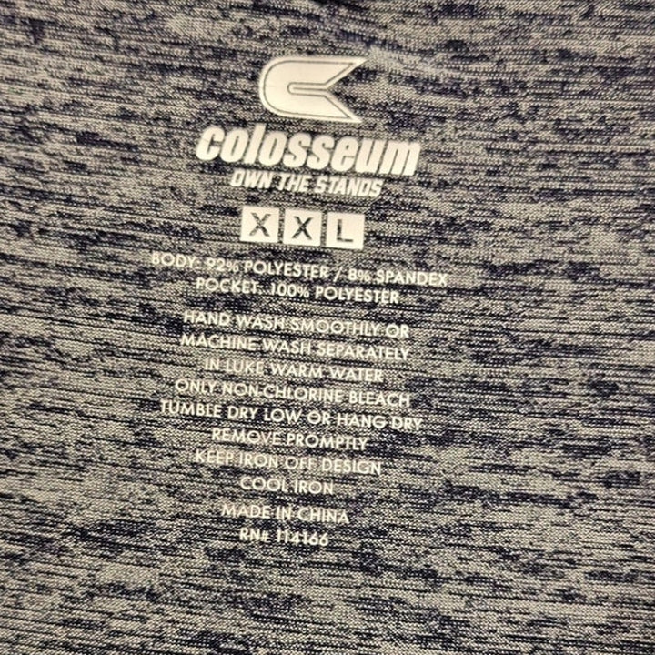 Colosseum Mens XXL NC Long Sleeve Quarter Zip Pullover Athletic Sweatshirt