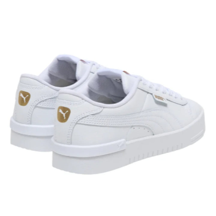 Puma Womens Size 7 White Leather Lace Up Athletic Court Sneaker Shoes w Box