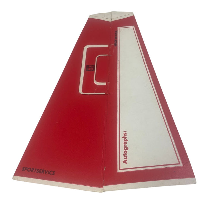 Vintage 1960s St Louis Baseball Cardinals Flattened Cardboard Megaphone