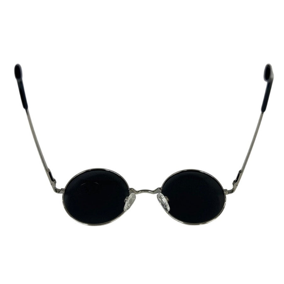 Kanastal UV400 Protection Womens Silver Frame Round Lens Sunglasses