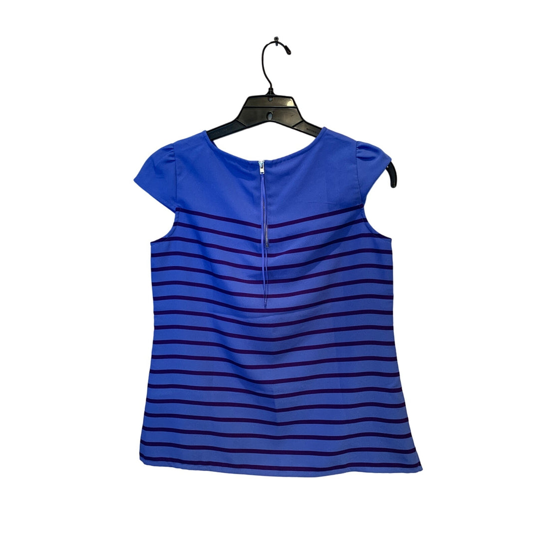 GAP Loft 2 XS Sleeveless Striped Geometric Pattern Summer Tank Tops Blouses