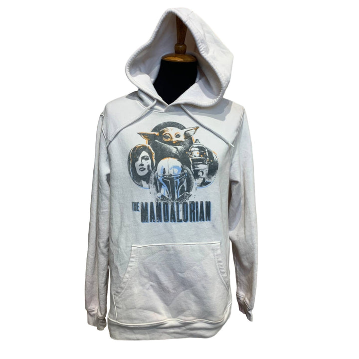Fifth Sun Medium Star Wars Mandalorian Cotton Blend Hoodie Sweatshirt Pocket
