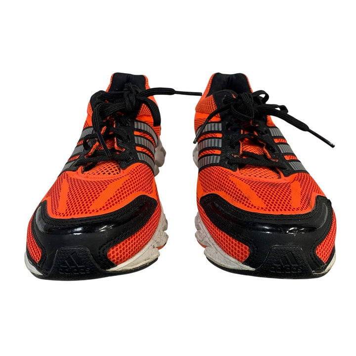Adidas Adiprene+ Mens Size 9 Orange Black Sneaker Lace Up Low Top Athletic Shoes