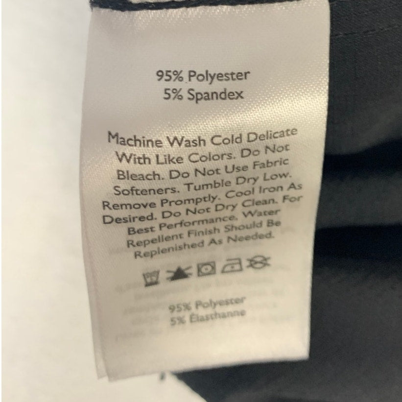 New Eddie Bauer Womens Black XL Rainier Ripstop UPF50+ Athletic Outdoor Pants