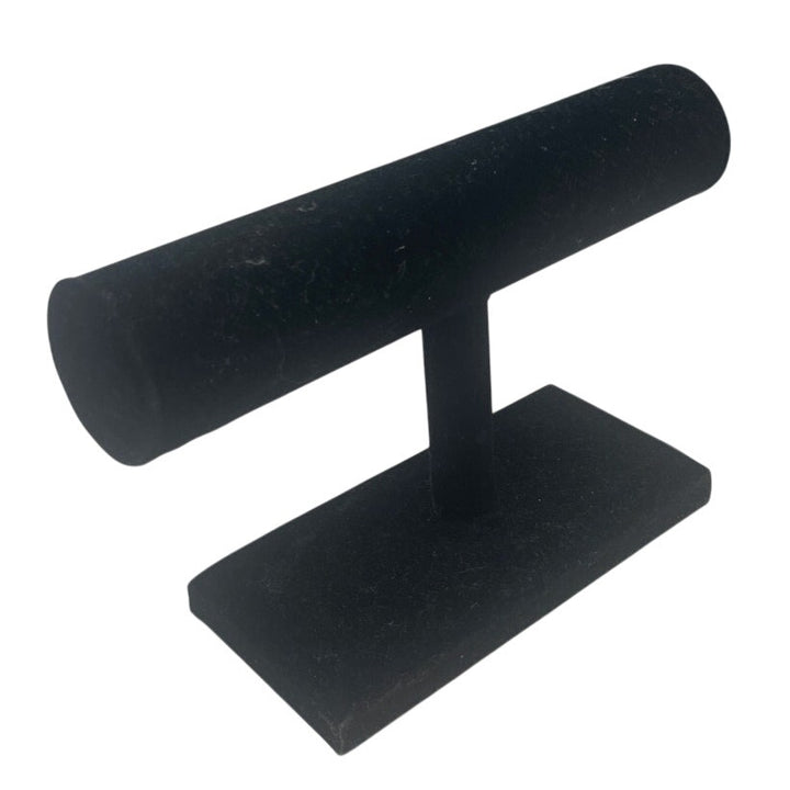 Set of 2 Black Velvet Ring and Bracelet Tabletop Jewelry Store Displays
