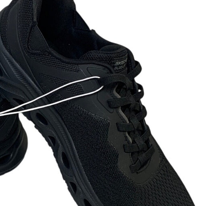 Skechers Mens Size 13 Black Mesh Hands Free Swift Fit Athletic Sneaker Shoes