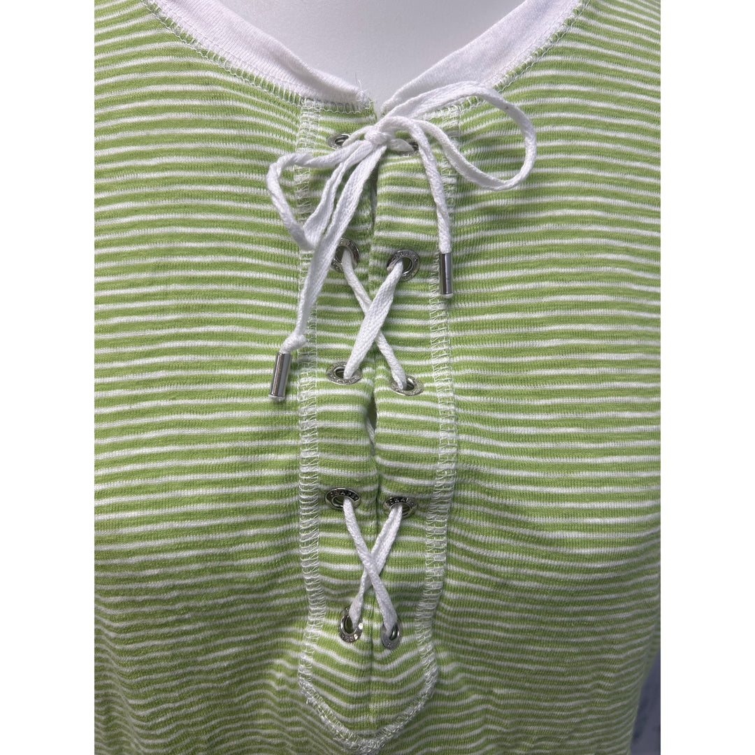 3 Chaps Croft &amp; Barrow Womens XL Short Sleeve Cotton Blend Tee Shirts Lot