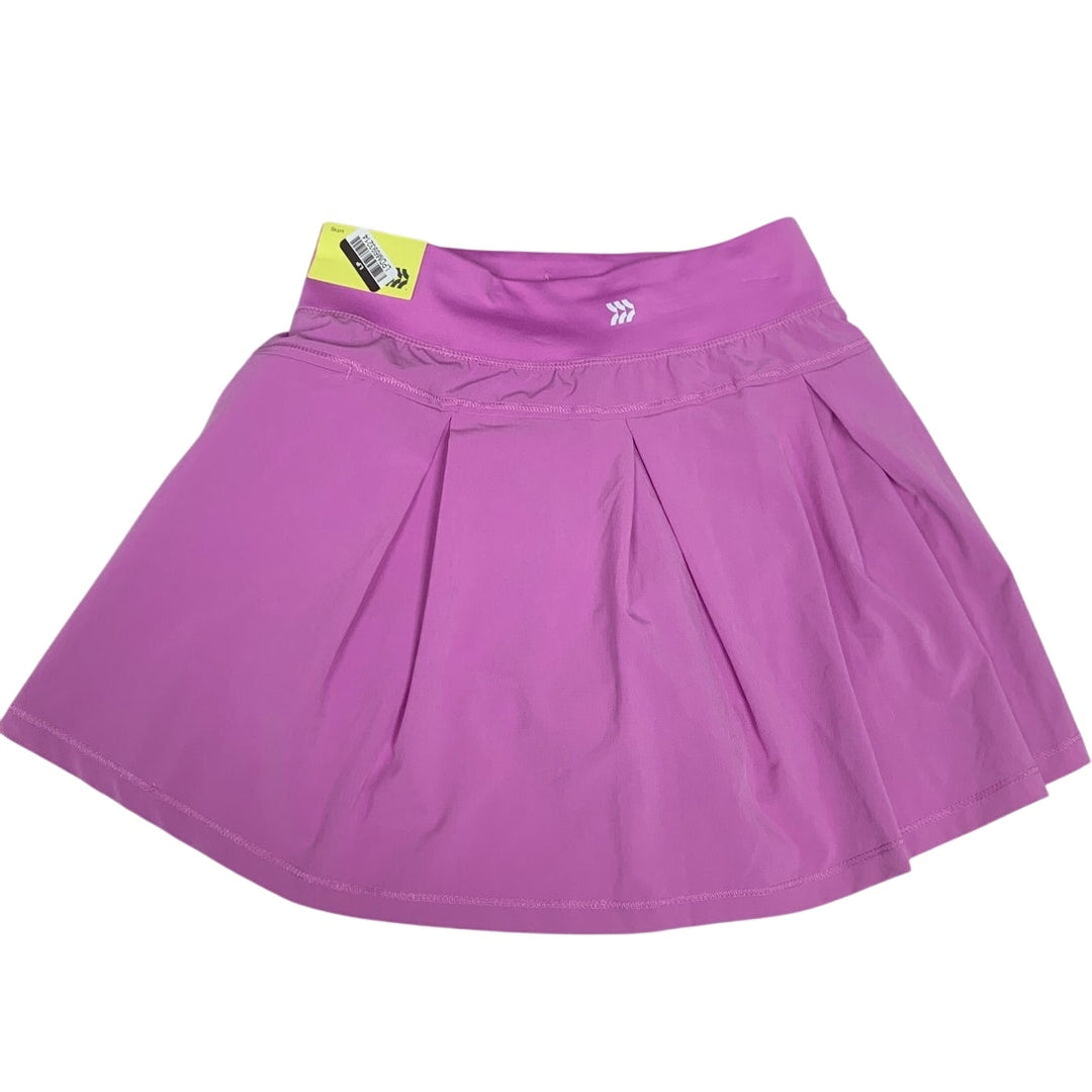 2 New All In Motion Girls Large 10/12 Athletic Comfort Waistband Knit Skorts