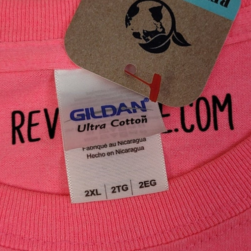 Hand Printed Upcycled Womens 2XL Jesus Amen Amen Amen Crew Neck Tee