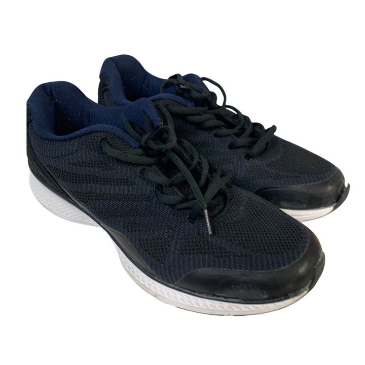 FILA Mens Size 10.5 Navy Black Sneakers Lace Up Round Toe Athletic Shoes