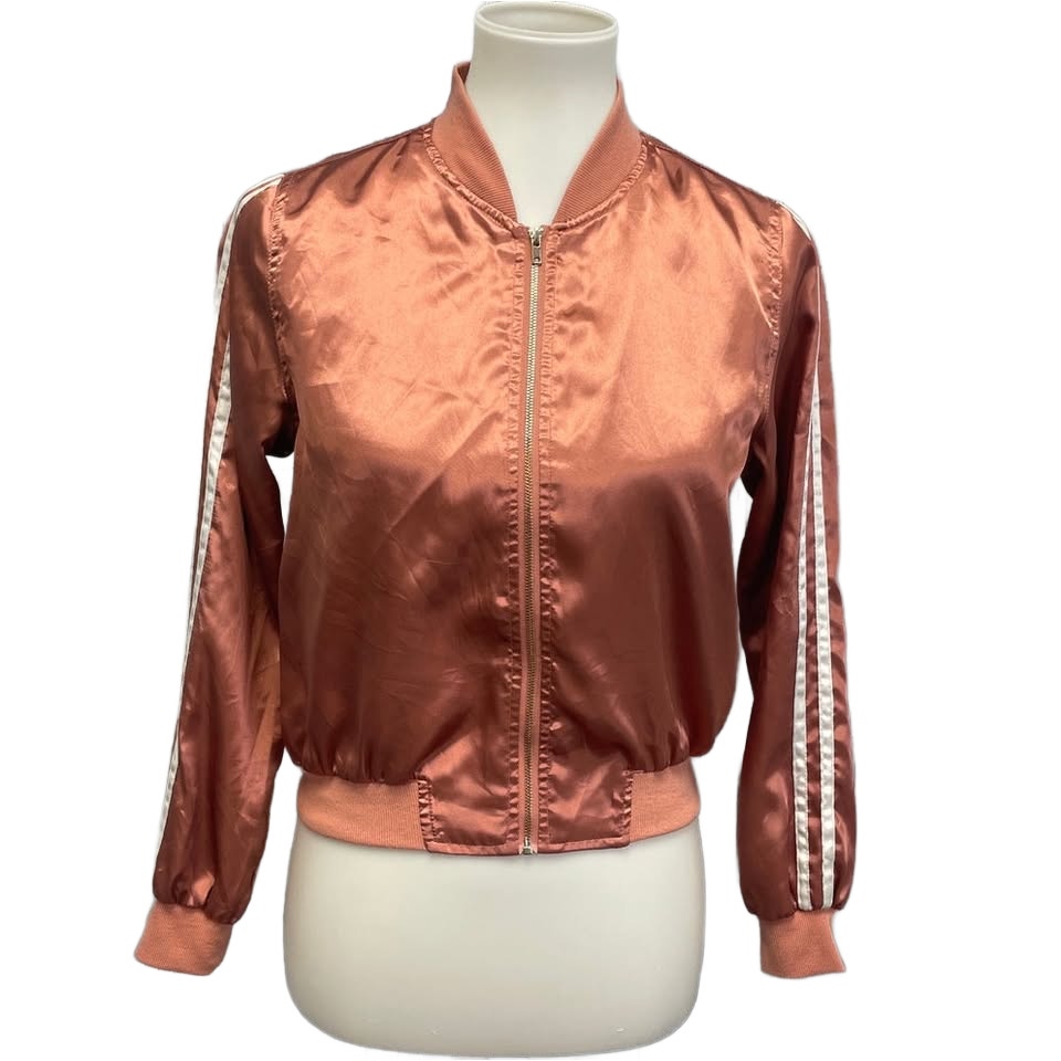 Fashion Nova Womens XS Vintage Style PolySpandex Long Sleeve Full Zip Jacket