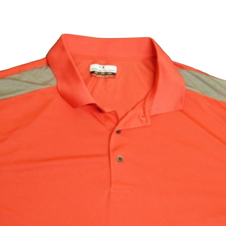 Grand Slam Mens 2XB Polyester Athletic Golf Collared Short Sleeve Polo Shirt