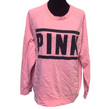 Victoria's Secret PINK Womens Medium Cotton Blend Long Sleeve Sweatshirt