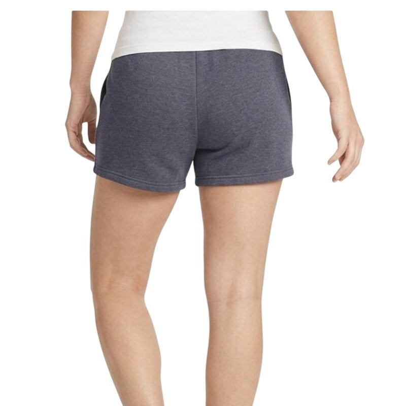 New Eddie Bauer Womens XXL Blue Camp Fleece Elastic Drawstring Waist Shorts