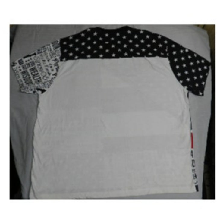 Parish Nation Mens Size 4XL USA Flag Stars Striped Short Sleeve Cotton Tee Shirt