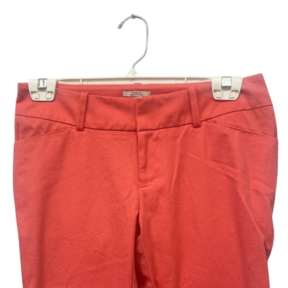 Merona Womens Size 2 Modern Stretch Cotton Blend Wide Wasitband Low RIse Pants