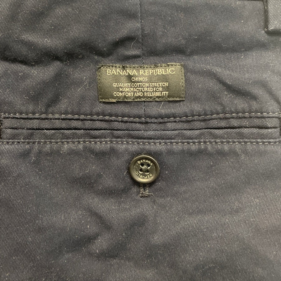 Banana Republic Womens 30 X 30 Flat Front Fulton Chino Pants w Pockets