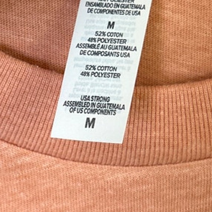 New Hand Printed Womens Medium He Is Not Here He Has Risen Jesus Easter T Shirt