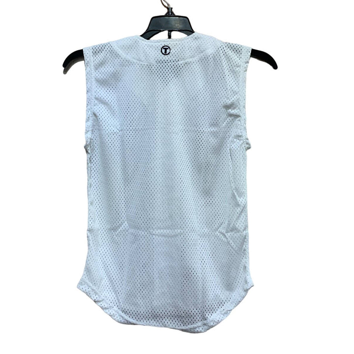 New Tag Team Uniform Youth Medium Button Down Baseball Mesh Jersey Tank Top Vest