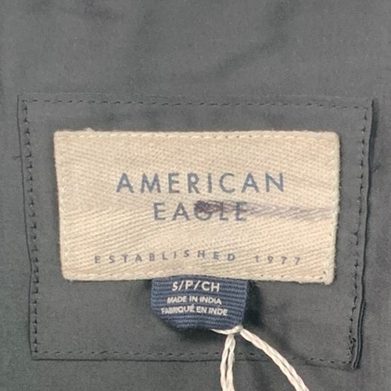 2 New American Eagle Womens Small Long Sleeve Collared Button Up Shirts