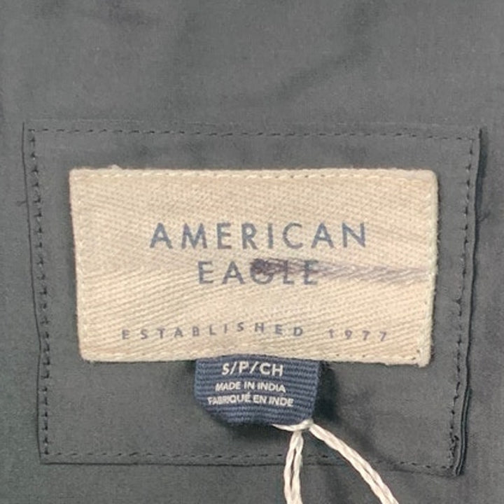2 New American Eagle Womens Small Long Sleeve Collared Button Up Shirts