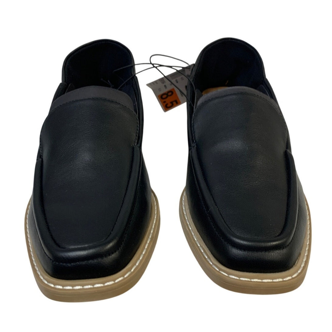 New In Box DV Dolce Vita Womens Size 8.5 Flirty Black Faux Leather Loafer Shoes