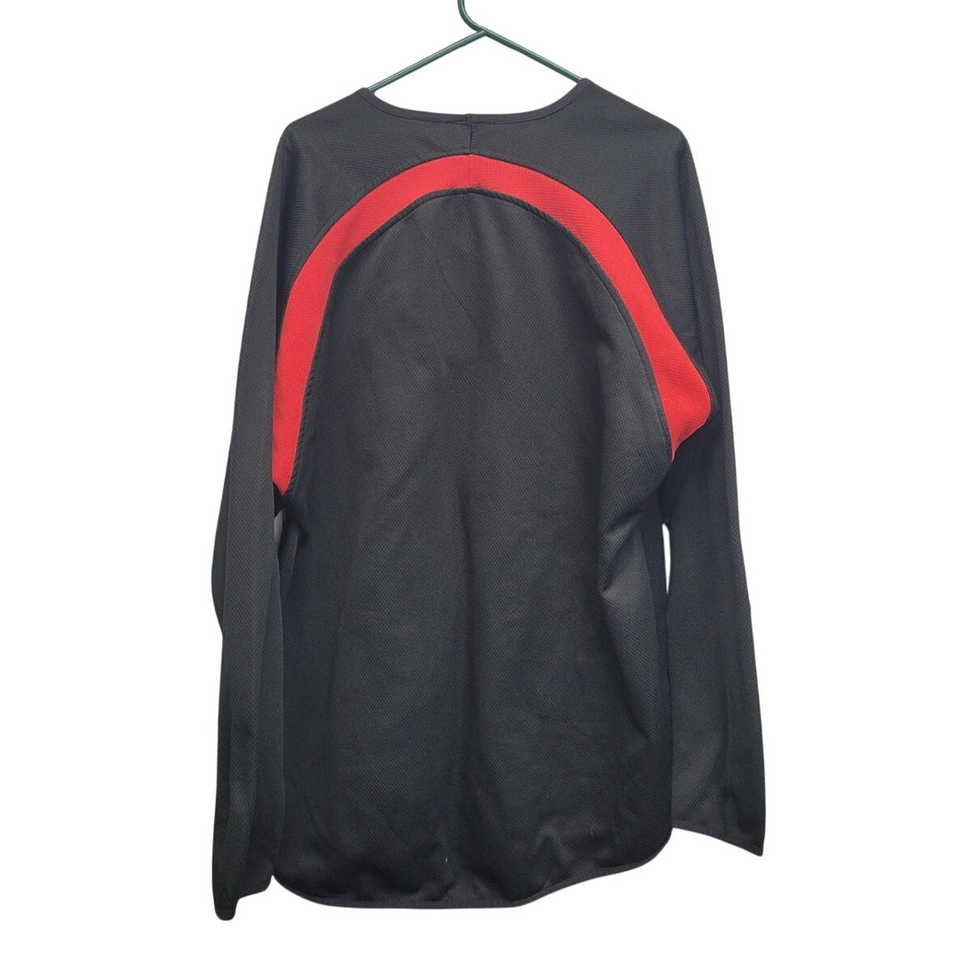 XGrain Mens 2X 100% Polyester Falcons Softball Long Sleeve Crew Neck Jersey