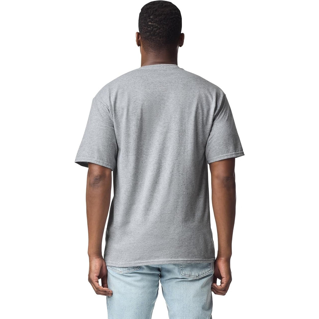 2 Gildan Mens 2XL Softstyle Cotton Blend Heather Short Sleeve Crew Neck T Shirt