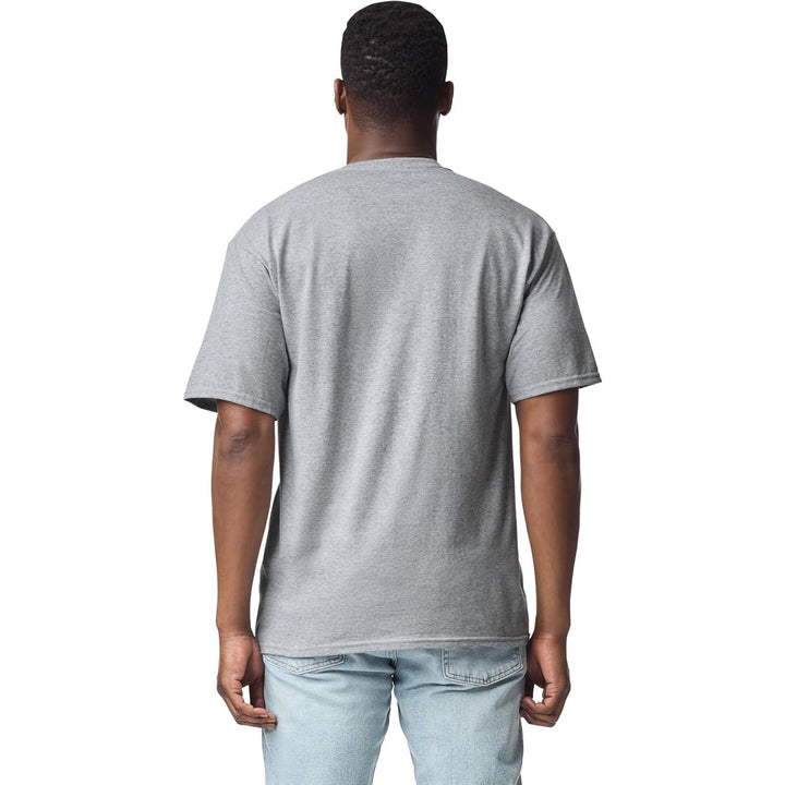 2 Gildan Mens 2XL Softstyle Cotton Blend Heather Short Sleeve Crew Neck T Shirt
