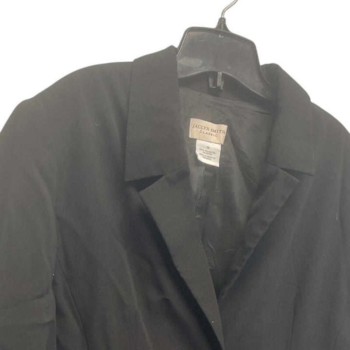 Jaclyn Smith Womens Size 16 100% Polyester Classic Button Up Suit Jacket