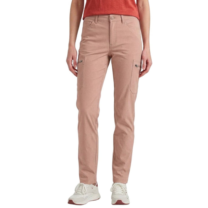 New Eddie Bauer Womens Size 2 Plum UPF 50+ Mid Rise Guide Pro First Ascent Pants