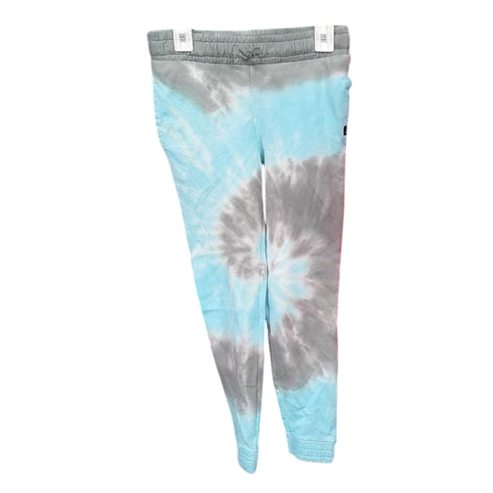 New Art Class Girls XXL 100% Cotton Blue Gray Tie Dye Swirl Sweatpant Joggers