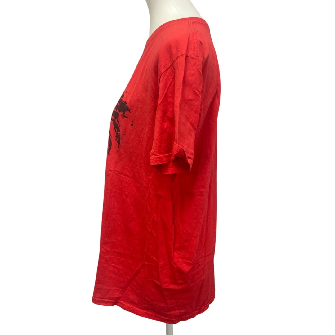 Marvel Mens Large 100% Cotton Carnage Short Sleeve Crew Neck Graphic Tee Shirt