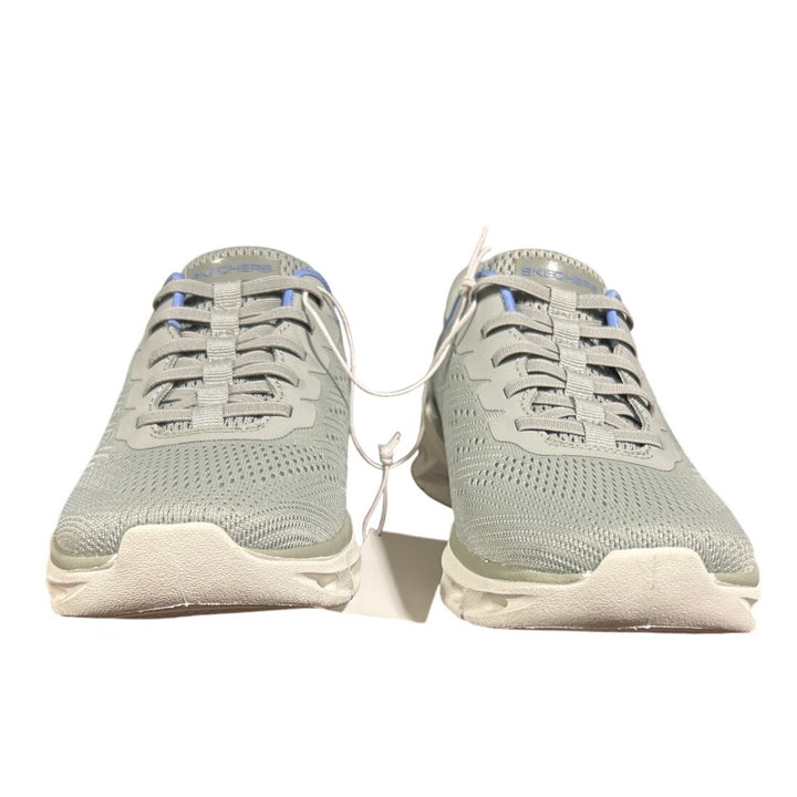New In Box Skechers Womens 8.5 Gray Mesh Hands Free Swifit Fit Athletic Shoes