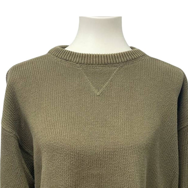 Croft &amp; Barrow Mens Large Tall LT Long Sleeve Crew Neck Pullover Cotton Sweater