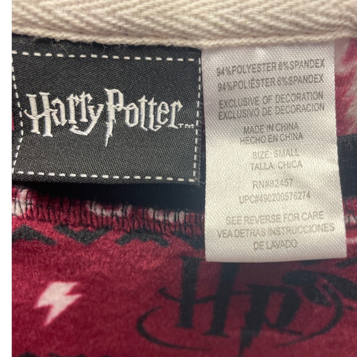 Harry Potter Womens Small Super Soft Warm Polyester 2 Pce Long Sleeve Pajama Set