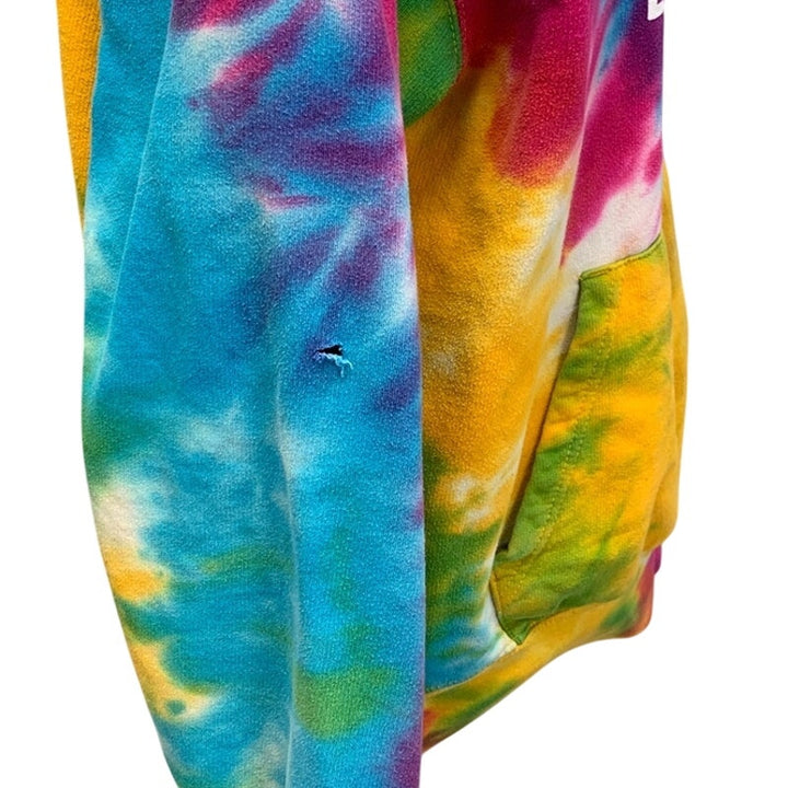 MV Sport Womens Medium St Louis Zoo Est. 1910 Tie Dyed Sweatshirt Hoodie