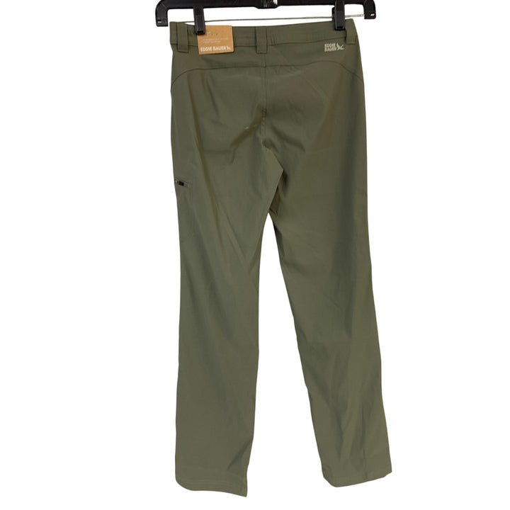 New Eddie Bauer Womens Sprig Green UPF 50+ Rainier Outdoor Hiking Pants Pockets
