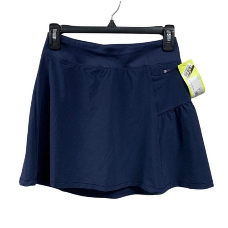2 New All In Motion Girls Large 10/12 Athletic Comfort Waistband Knit Skorts