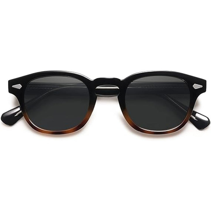 New Sojos Womens Retro Black Brown Small Round Tortoise Shell UV400 Sunglasses