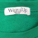 Wound Up Womens XXL Falalala Llama Christmas Snowflake Long Sleeve Sweatshirt