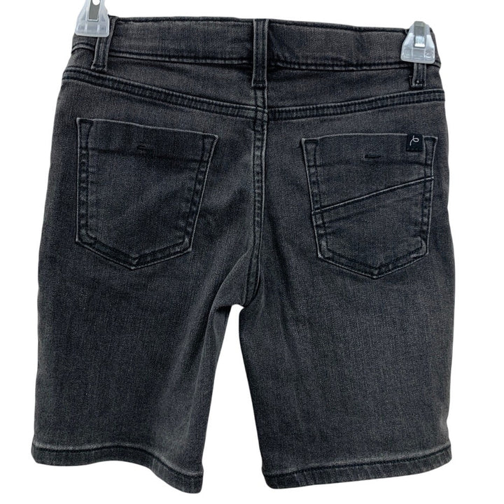 NWT New Art Class Kids Small (6/7) Adjustable Waist Denim Black Jean Shorts