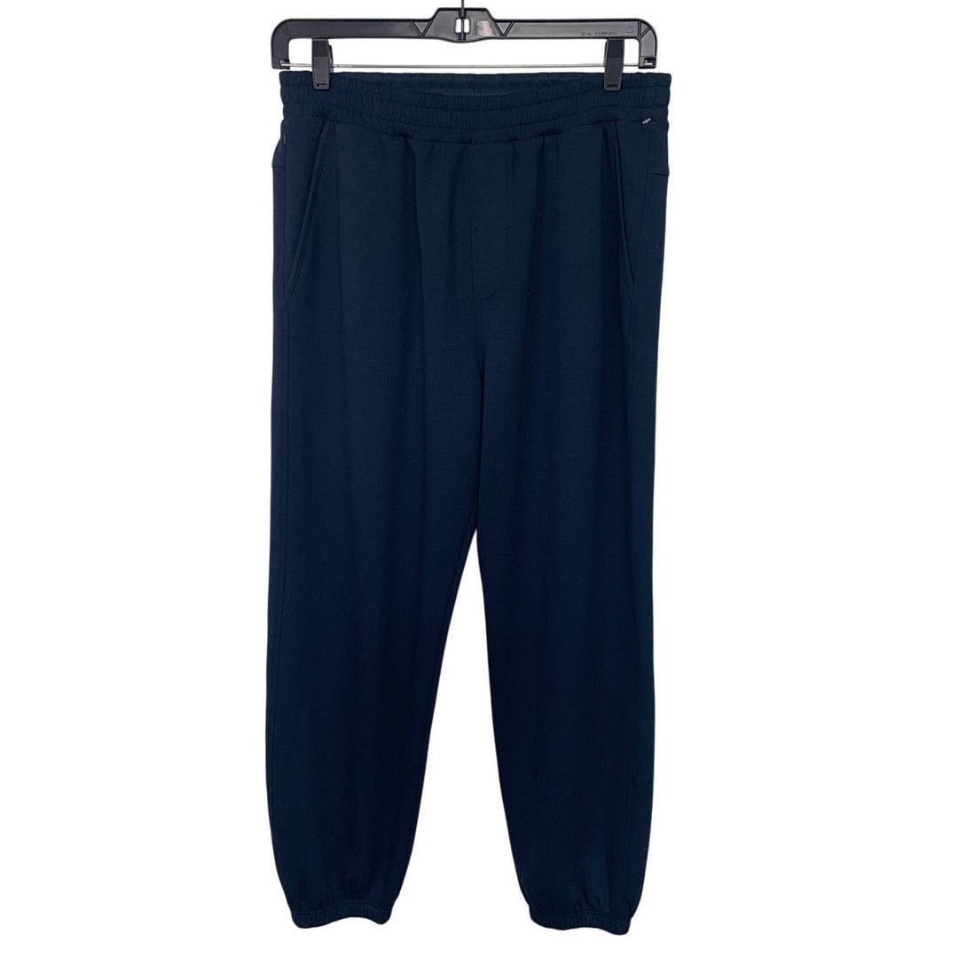 New American Eagle Mens Medium Navy Blue Drawstring Waist Jogger Sweatpants