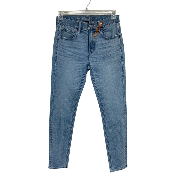 New American Eagle Womens Size 4 Regular Stretch 90s Skinny Denim Blue Jeans