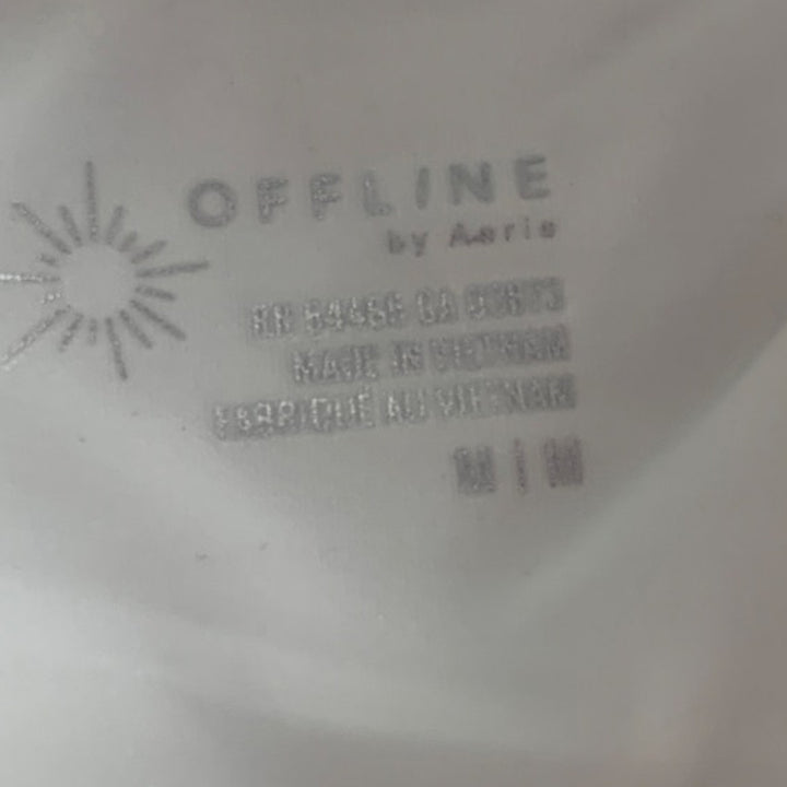 New Offline Womens Medium Sweat Sesh Sleeveless Mesh Crew Neck Athletic Tank Top