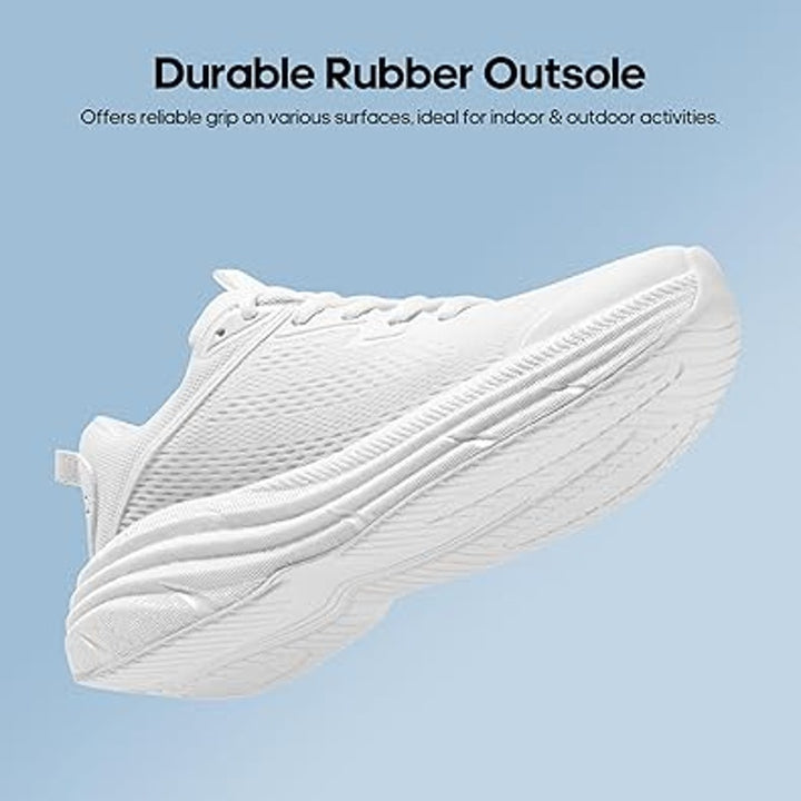 Nortiv8 Women Size 10 White Mesh Lace Up Flexlife Running Walking Athletic Shoes